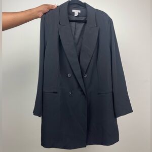 Oversized Black Blazer